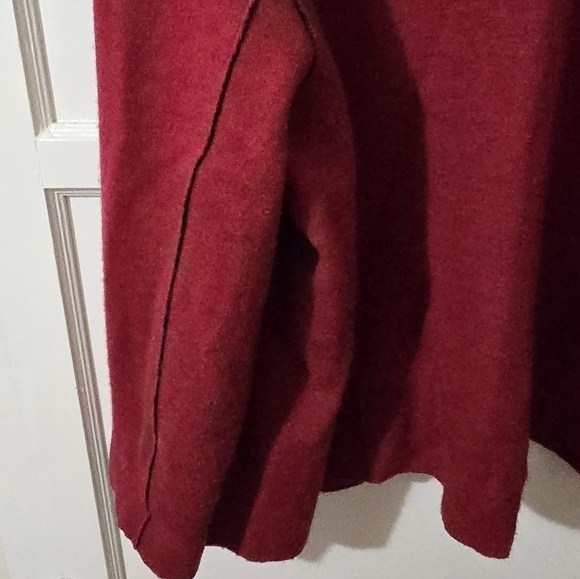 Eileen Fisher Merino Wool Jacket Sz 1x EUC. P2P 24-30. Like new! Worn once! - Picture 3 of 5